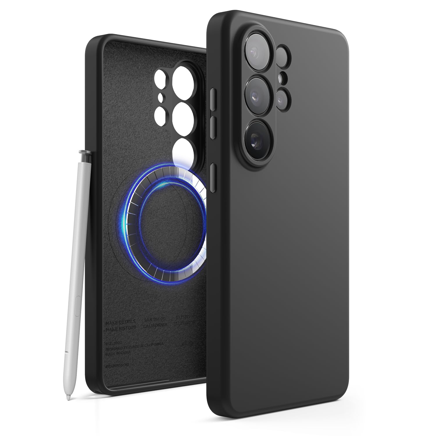 Amazon.co.jp: 【elago】 Galaxy S26 Ultra 対応 ケース マグネット