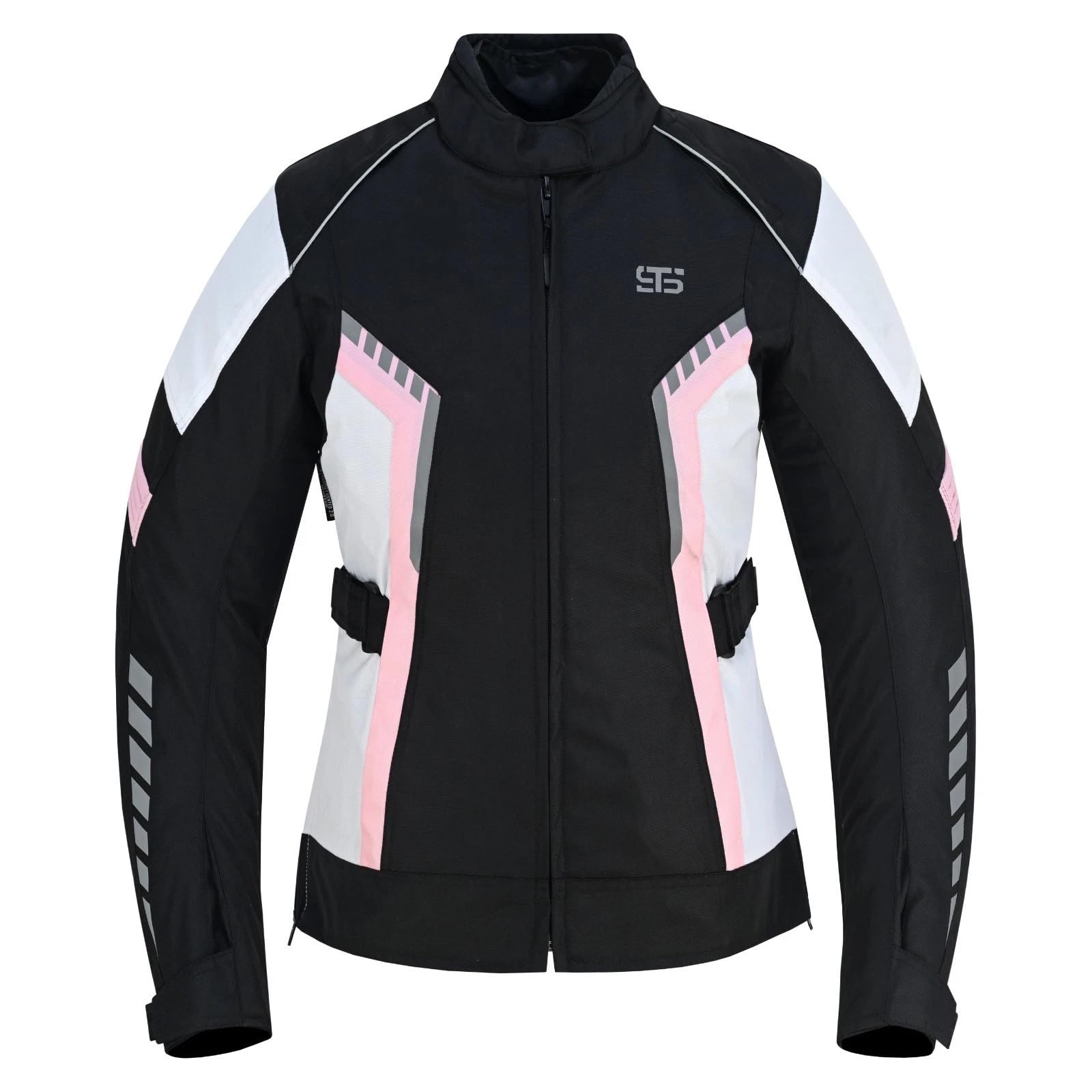 Genérico Chaqueta de Moto para Mujer,ST 848 MXP‑Tex – 3 Capas, 4 Estaciones, Impermeable, Térmica Desmontable