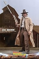 Vista 6 de Obra maestra de la película Regreso al futuro Parte 3 Dr. Emmett Brown Figura a escala 1/6