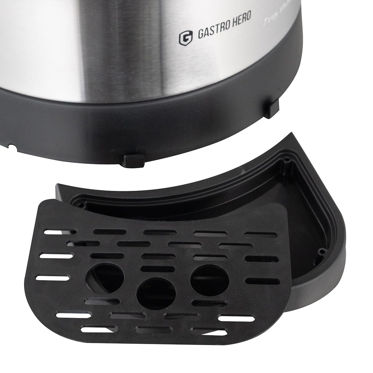 GastroHero Kaffeebereiter/Perkolator GDCB 12 Liter, mit Zapfhahn und Edelstahlfilter Gastronomiebedarf