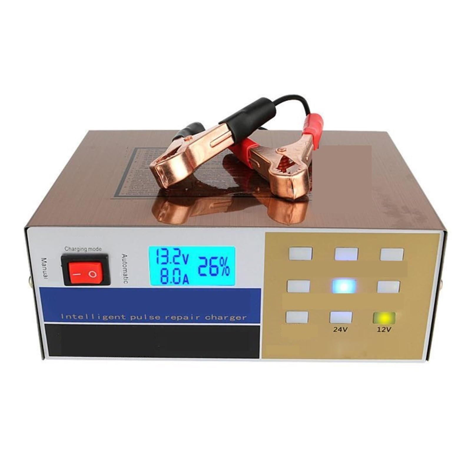160W Automatyczna Ładowarka Samochodowa 12V/24V Napięcie Wyjściowe Wydajne Szybkie ładowanie