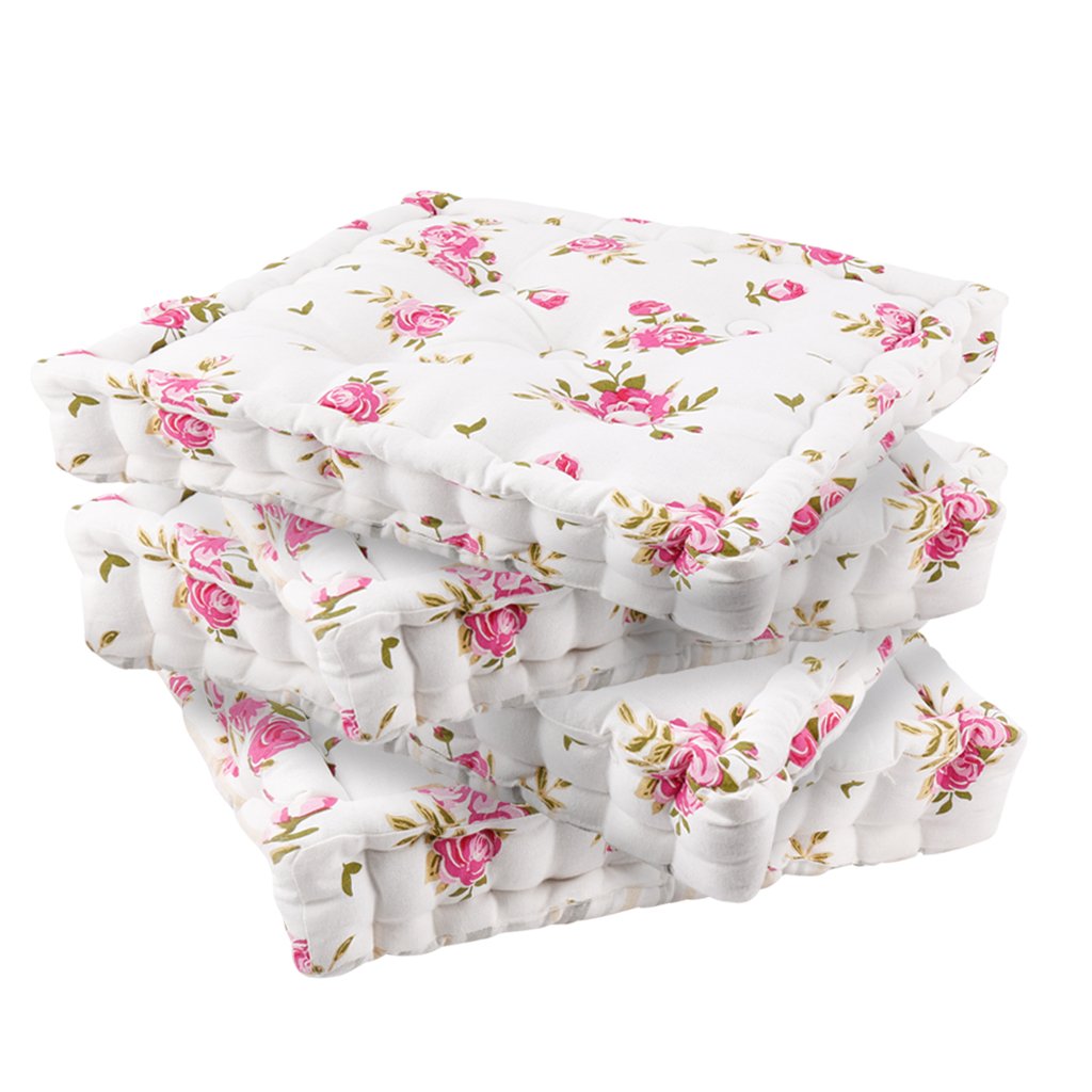 Dibor Outdoor Cushion Seat Pad Set 4 Garden Dining Chair Cushions — image 1