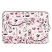 Mosiso Homage to Freedom Neoprene Laptop Sleeve Case Bag Cover for 13-13.3 Inch MacBook Pro / Air, Notebook Computer, Pink