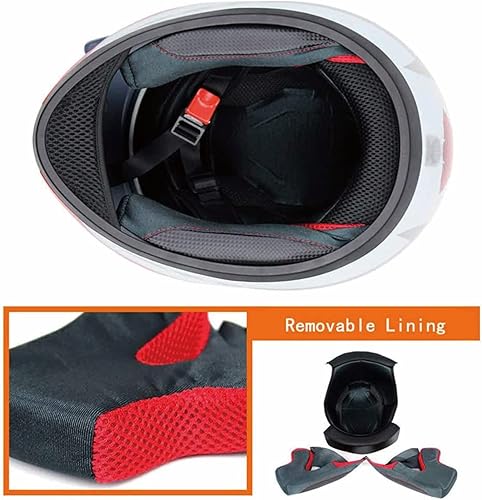 Miniatura 4 de Casco de motocicleta personalizado con orejas de gato para adultos, casco de motocicleta para hombres y mujeres, casco de locomotora de gato genial,