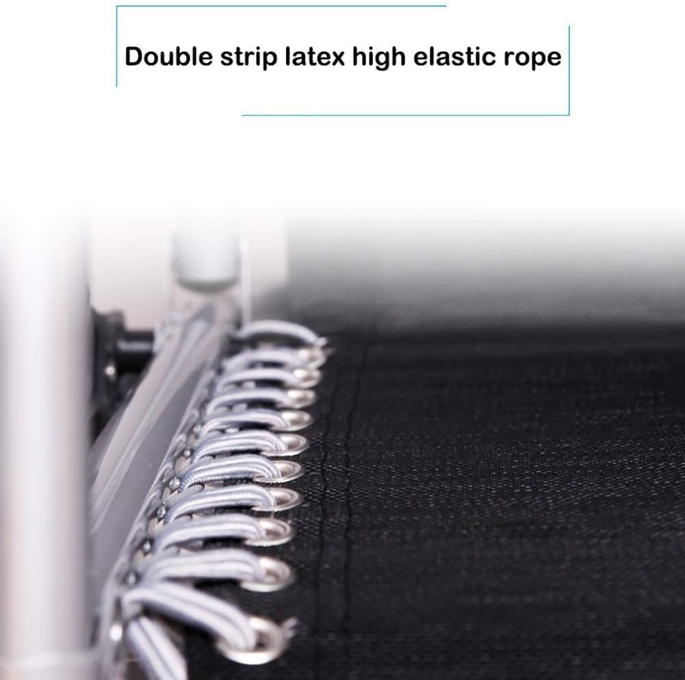 JATIBOSH Sun Loungers in Garden &Outdoors Recliner Armchair Zero Gravity Patio Chairs Reclining Folding Portable Beach Camping Lounge Chair (Color : Black)