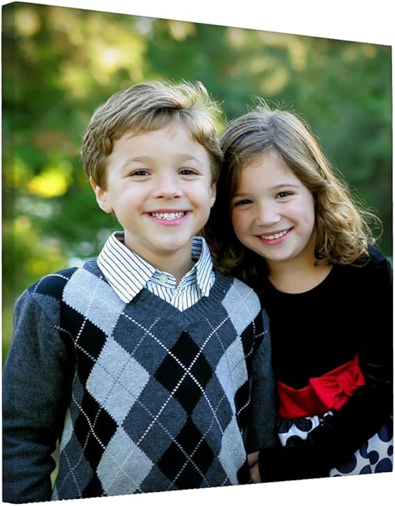 Canvas Prints with Your Photos, Framed Canvas Wall Art for