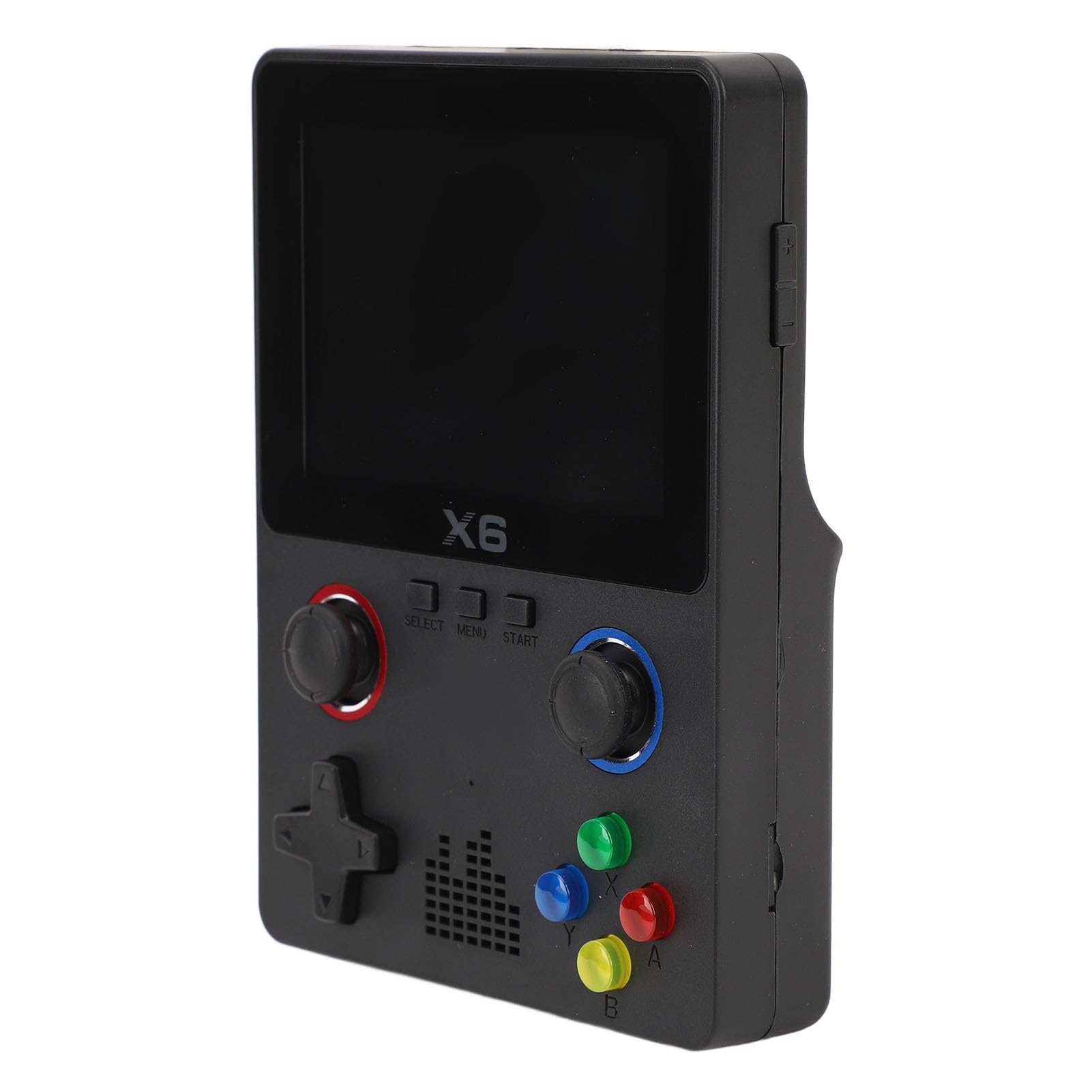 Console di Gioco retrò Portatile con Schermo Ad Alta Risoluzione per Giochi per Adulti, Supporto Giochi di Emulazione per 2 Giocatori - Schermo ABS - 3,5 Pollici - 32G (BLACK)