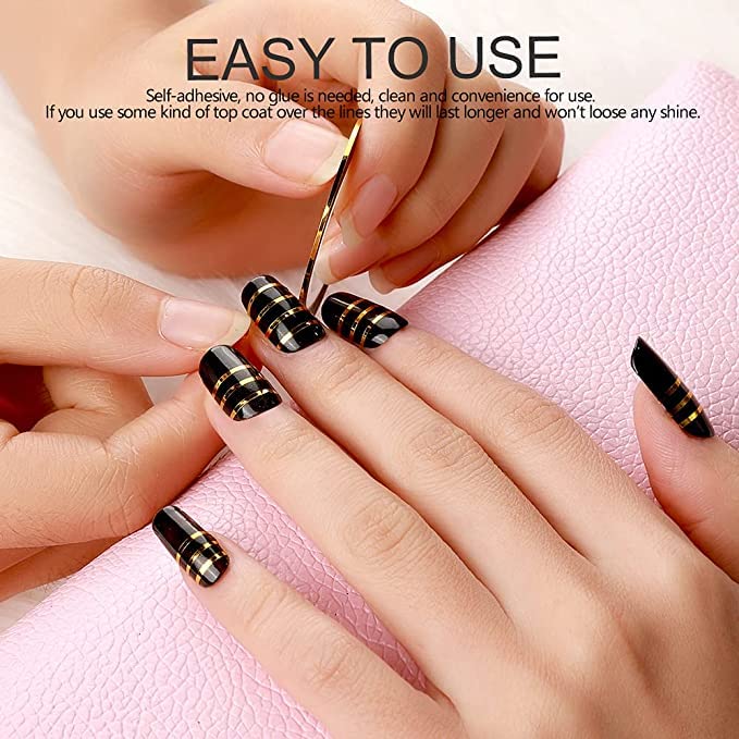 COSLIFESTORE 80PCS DIY Nail Art Accessories Kit for Women & Girls 1