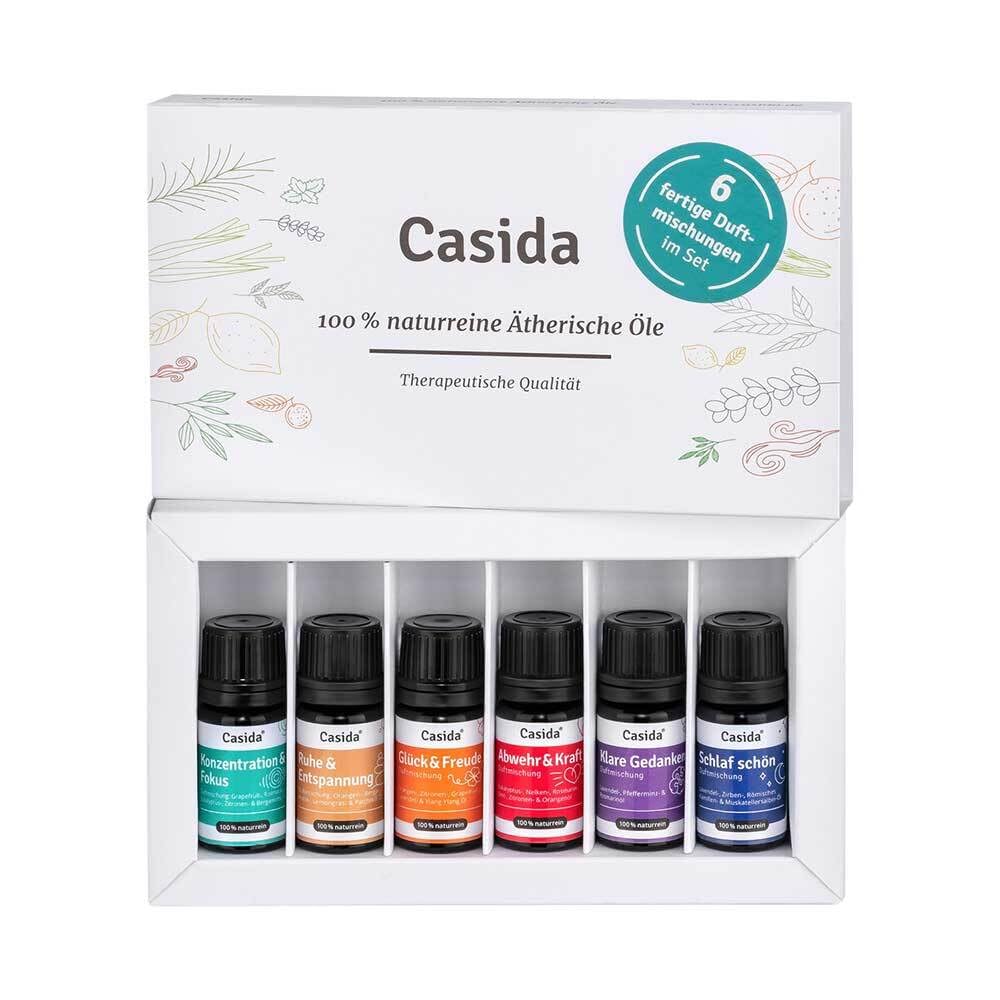 Öle Duftmischungen Set naturrein Top 6 6X5 ml