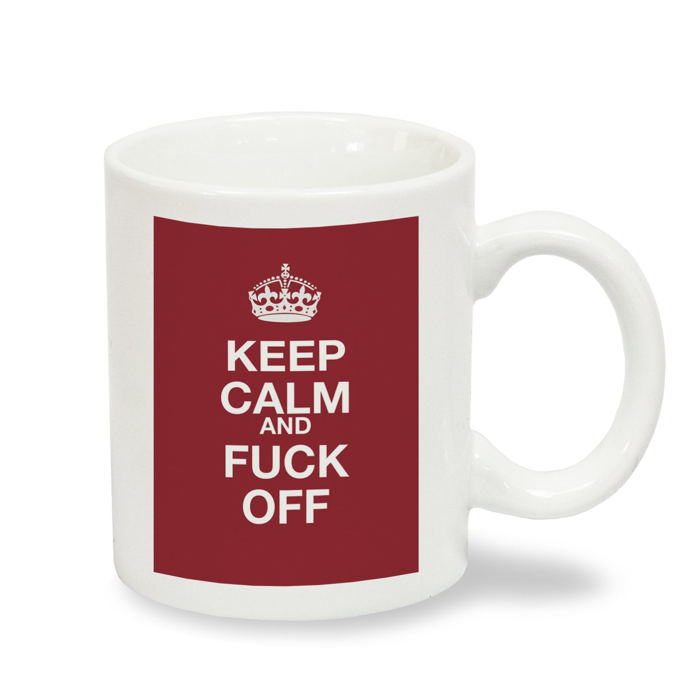 Keep Calm And Fuck Off Rude Novelty Coffee Mug - Exclusive to the Serendipity Vita Collection