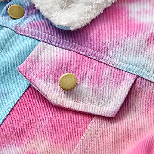 Image of Joe Wenko Kids Toddler Baby Boys Girls Casual Outerwear Denim Jacket