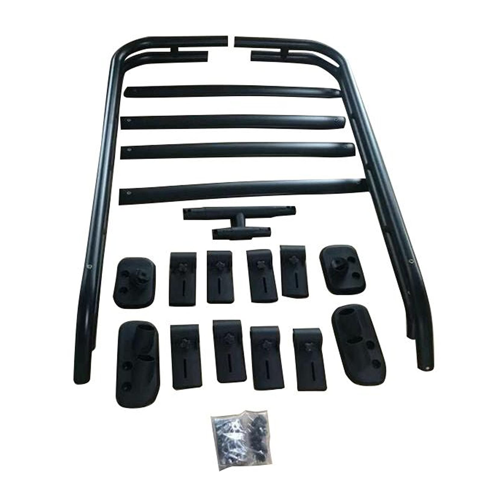 LAFORMO TRD PRO Style Roof Rack Basket Rail Top Cargo Luggage Carrier Compatible with 20102021