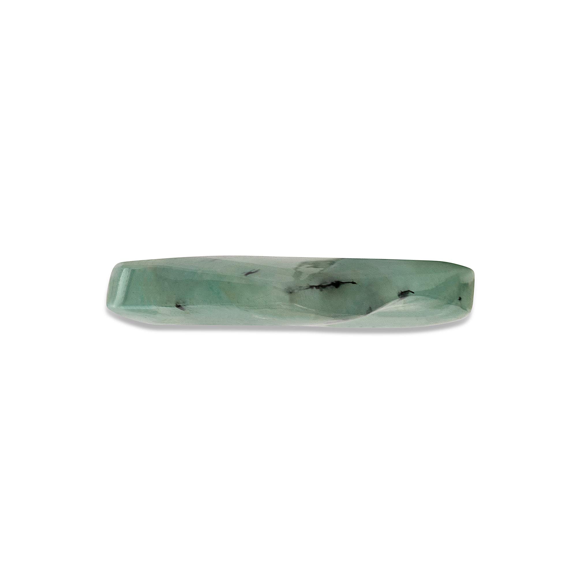 Plettro artigianale in pietra rara per chitarra con impronta anatomica (Picks Rare Stones – Amazonite)