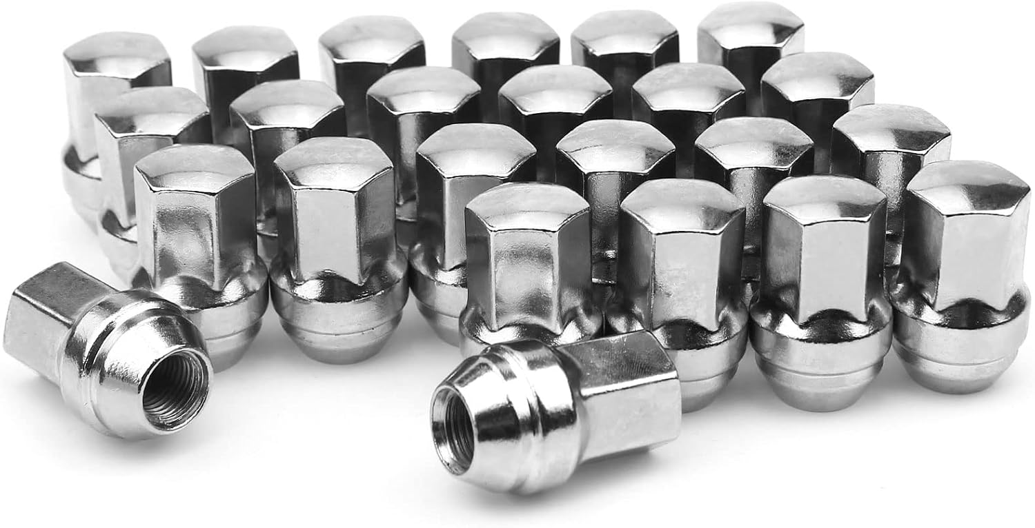 MotorbyMotor M14x1.5 Lug Nuts,Polished Stainless Acorn Lug