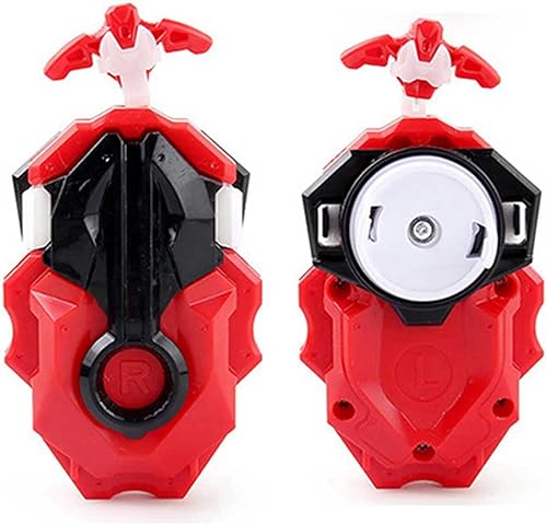 Miniatura 9 de DYT Battling Tops Burst B-184 Bey Launcher LR Left Right Spin DB Layer System - B-11 Grip Metal Fusion Burst Starter String Launcher Strong Launcher