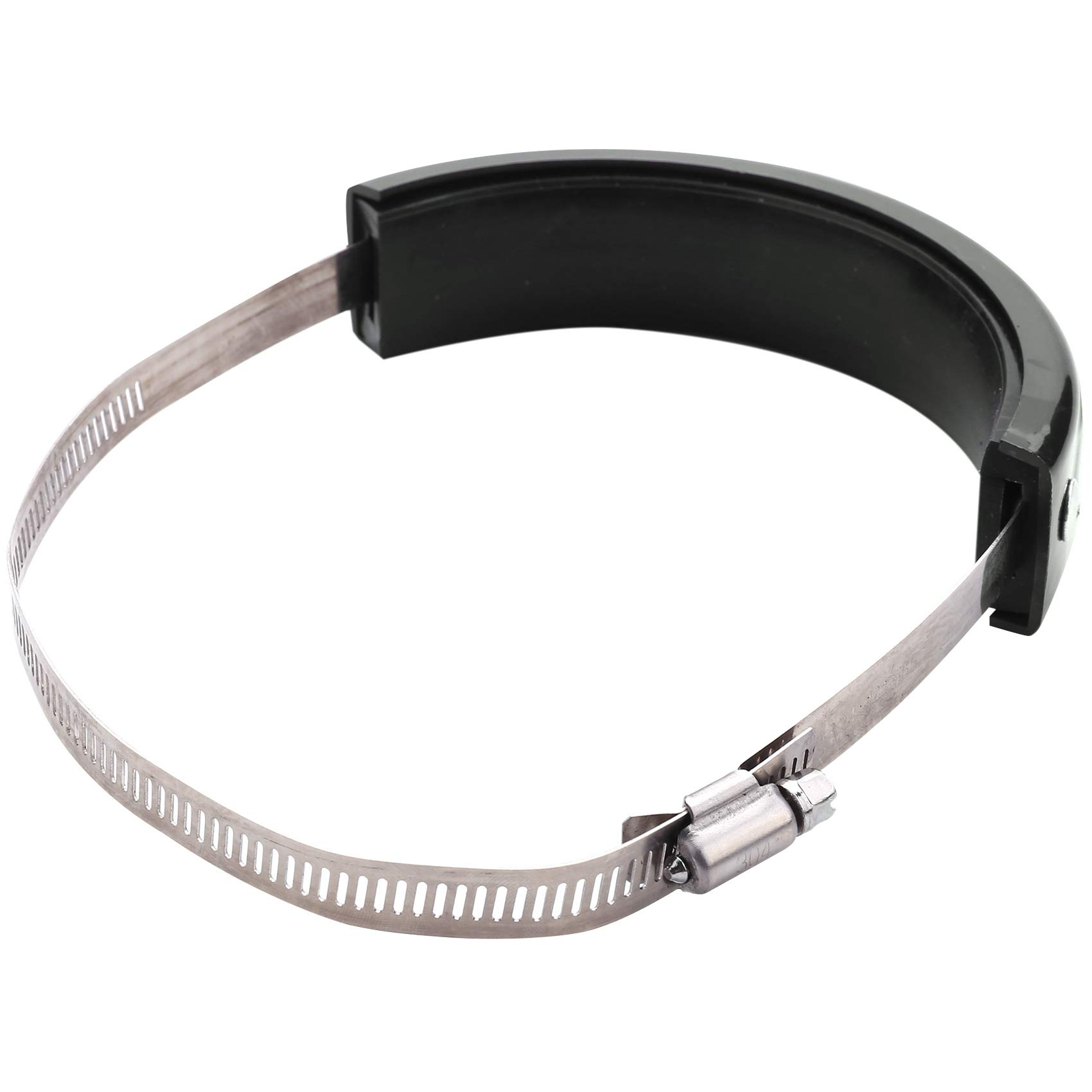 XIAOJUN Accessoires de Moto Protection d'échappement Can Cover Universel Convient 100Mm-160Mm de Diamètre Ovale pour YZF