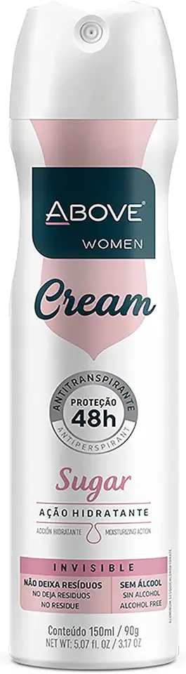 Above Desodorante Aerosol 150Ml Women Cream Sugar