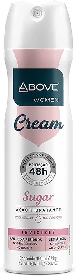 Above Desodorante Aerosol 150Ml Women Cream Sugar