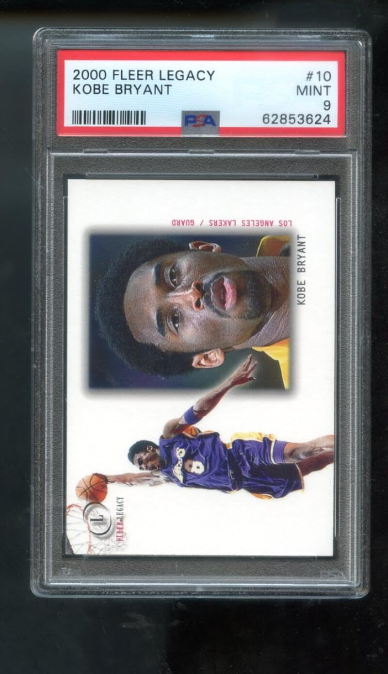 Amazon.com: 2000-01 Fleer Legacy #10 Kobe Bryant PSA 9 Graded