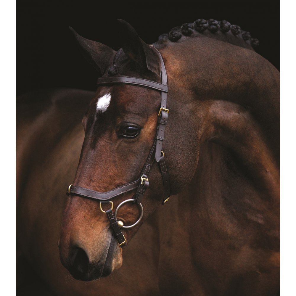Horseware Rambo Micklem Multibridle braun (Small Horse)