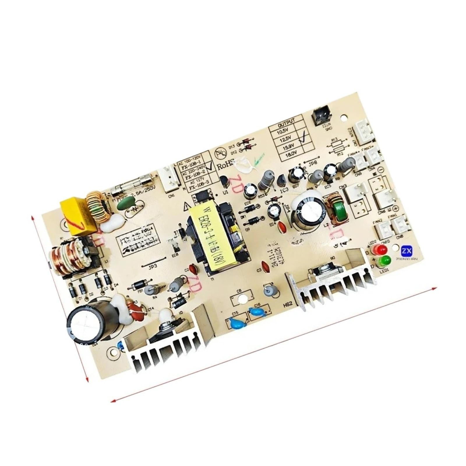 Placa Alimentación Vinoteca FX-108-2 220-240V