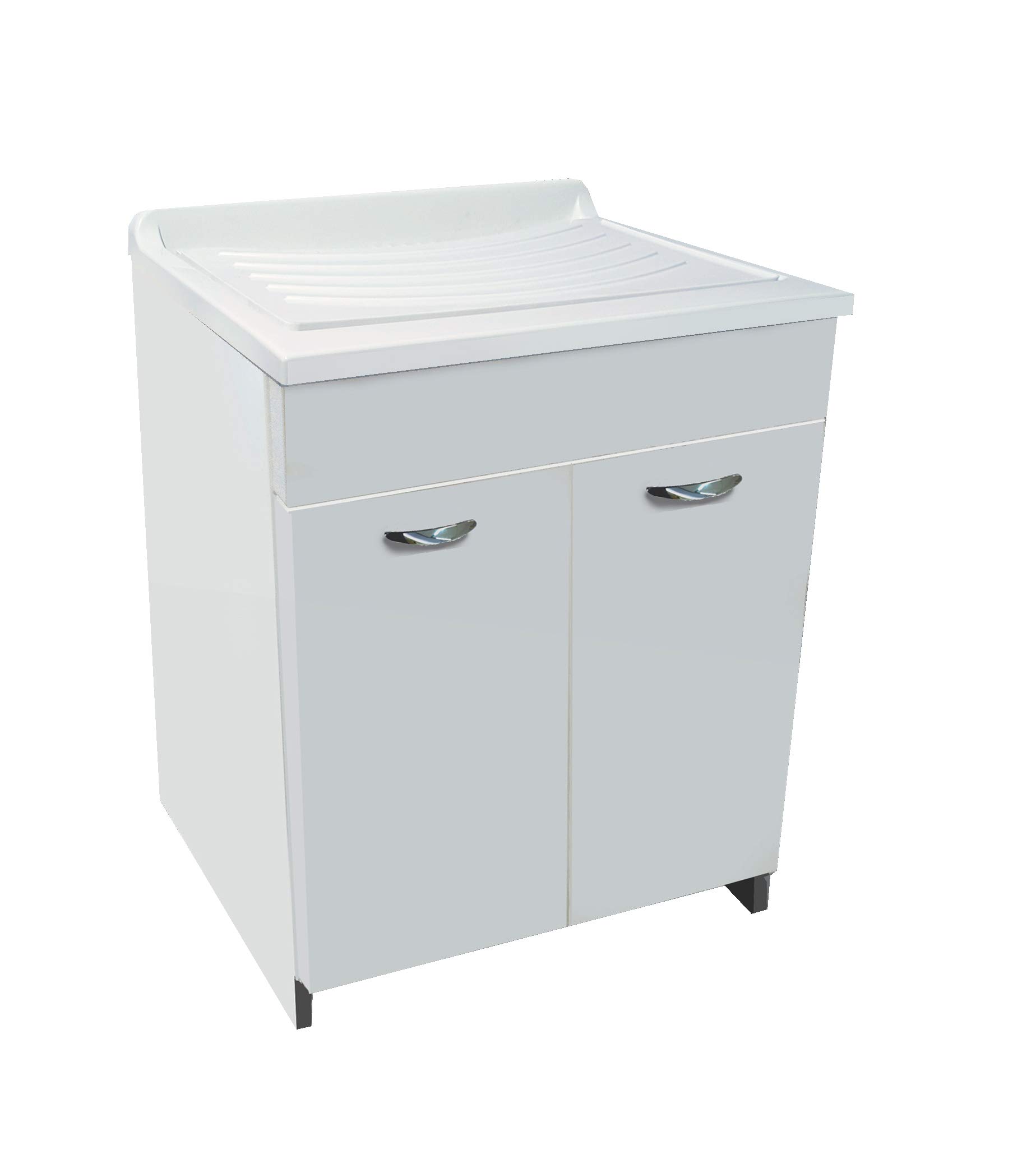 Mabel srl Mobile lavatoio con vasca e tavoletta 60x50x82 cm