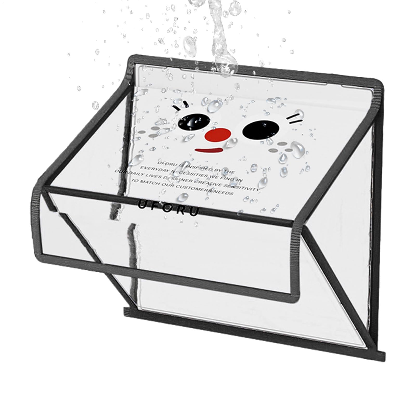 Organisateur mural transparent et sac de rangement suspendu pour vêtements