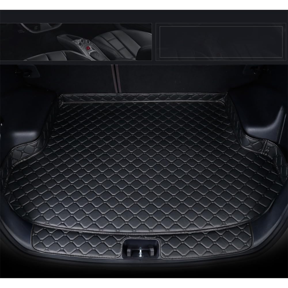 Car Rear Trunk Mat Liner for Kia Sportage 3rd Generation 2011 2012 2013 2014 2015 2016, All Weather Car Trunk Floor Mats Leather Cargo Liners Boot Liner Mats Accessories