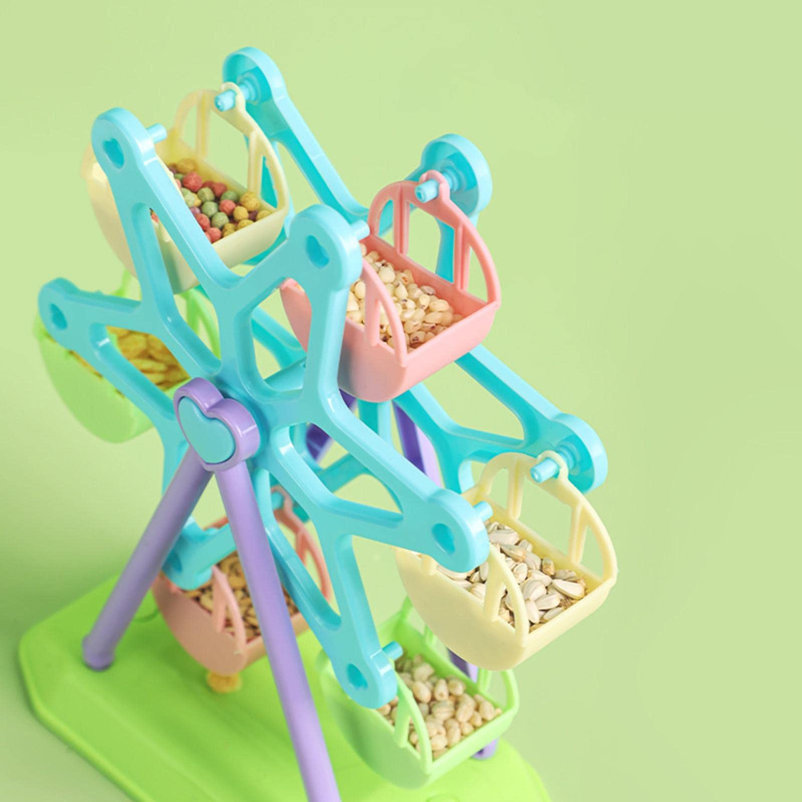 Amazon | JISADER オウム観覧車 ペット 鳥 観覧車 おもちゃ オウム