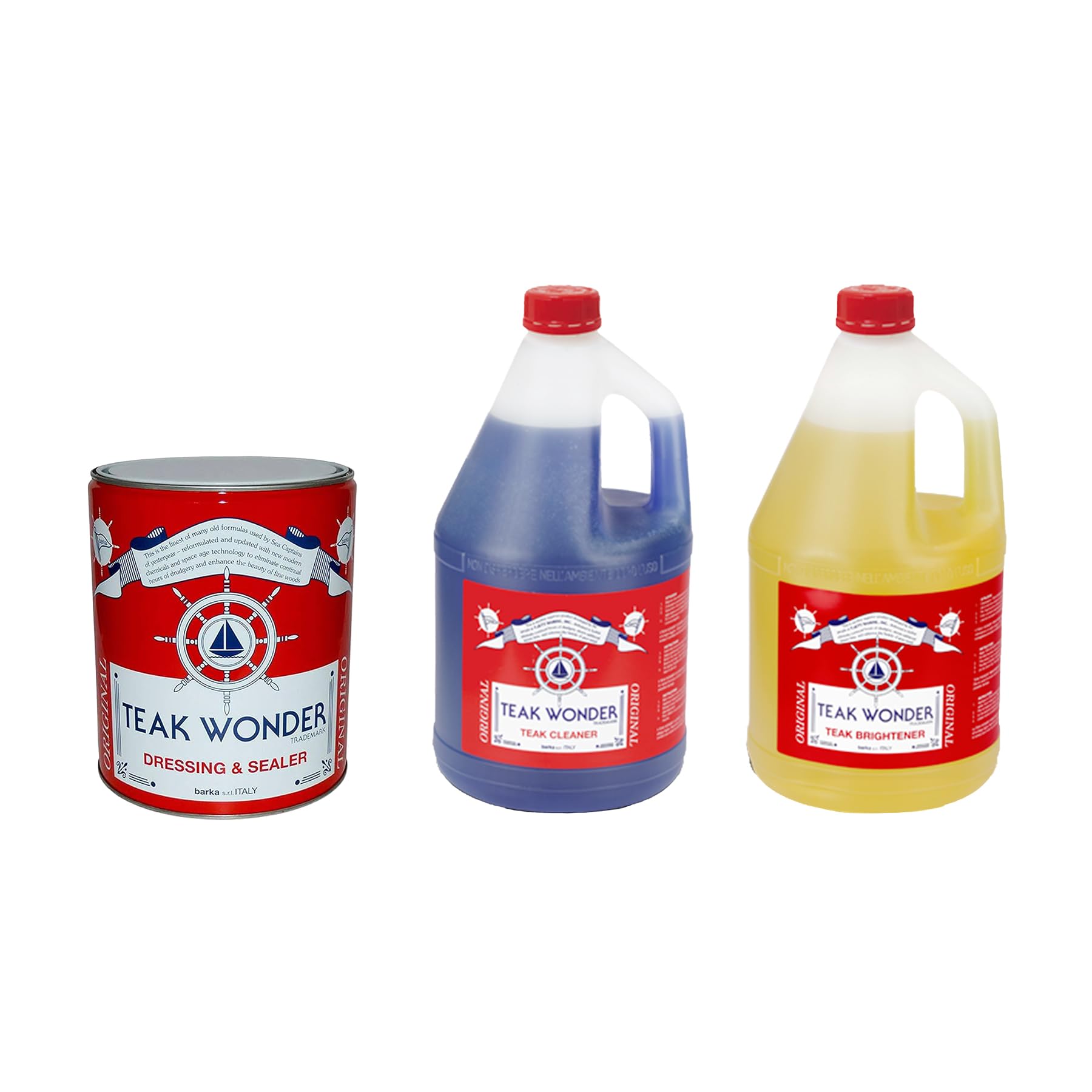 Kit Limpieza & Dressing Teca - Quita, Renova, Limpia - Teca Madera Barco Vela Náutica