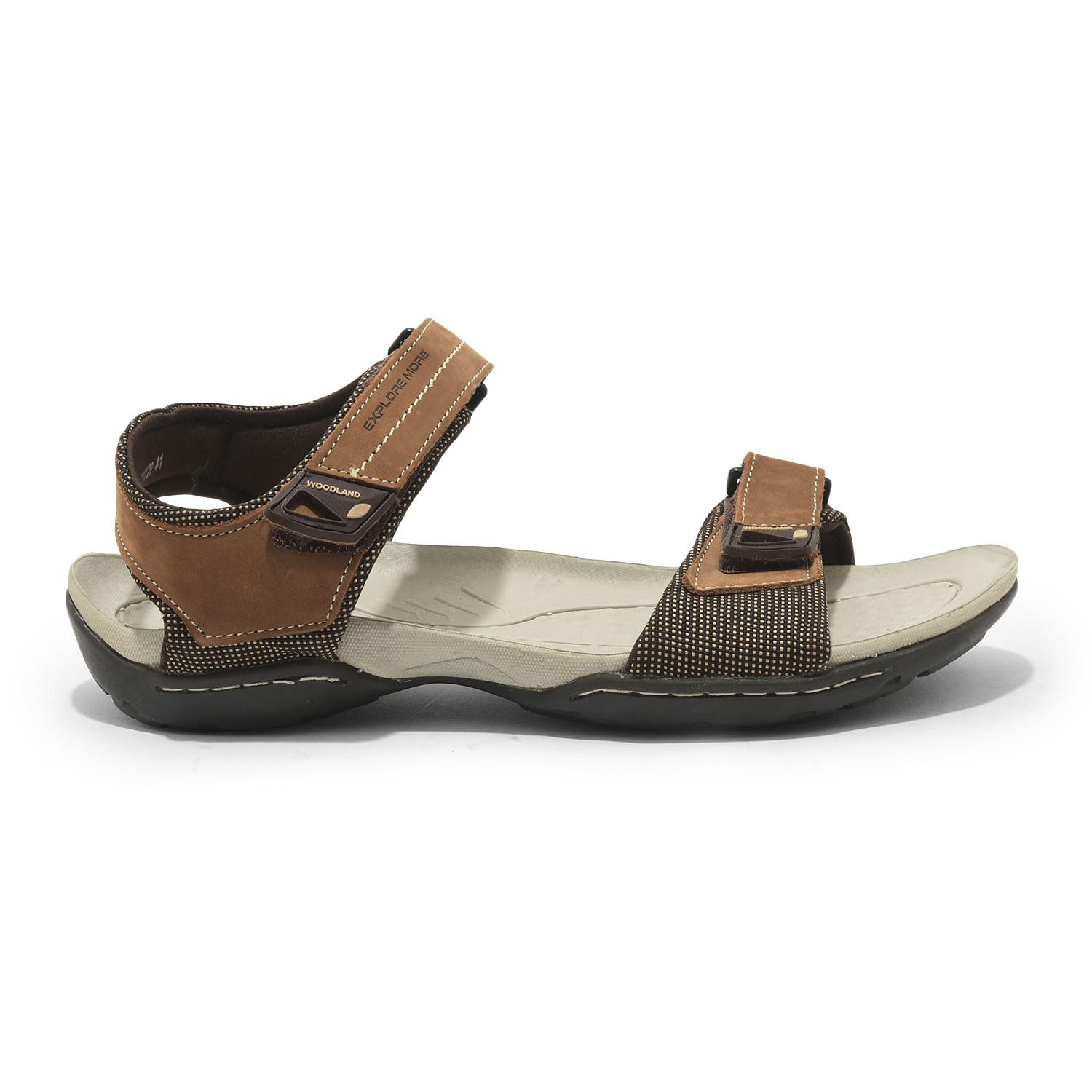 Woodland Men Cashew Brown Casual Sandal