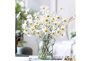 Charming Artificial Silk Daisy Flowers for Home Decoration