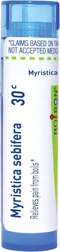 My Personal Guide to the Best Homeopathic Remedies for Hidradenitis Suppurativa 10 Boiron Myristica Sebifera 30C for Pain from Boils - 80 Pellets