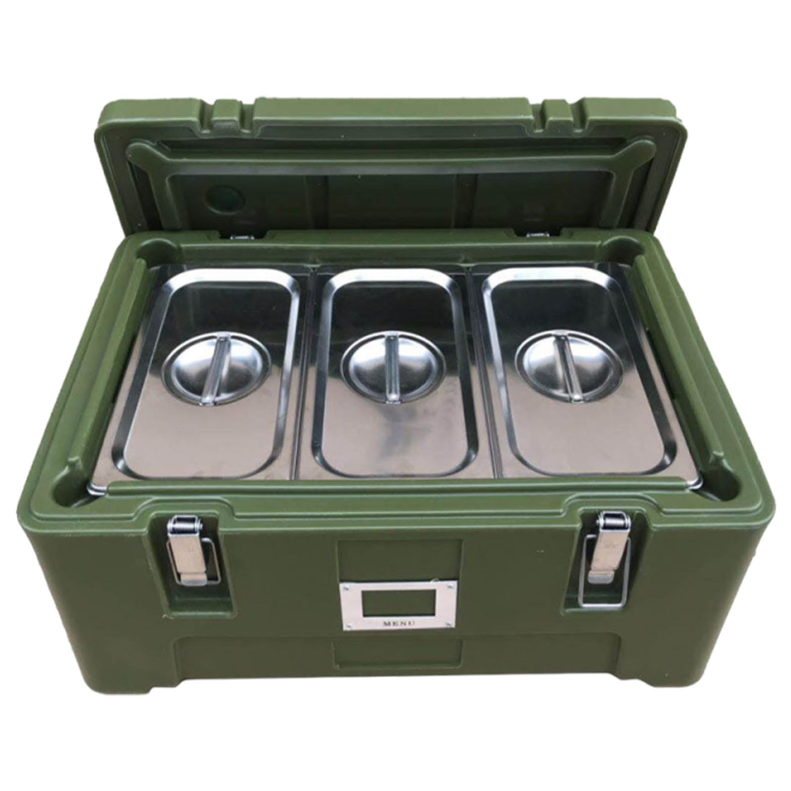 Caja Térmica Camping Contenedor Isotérmico Para Alimentos, Calentador De Alimentos Sin Electricidad, Caja Transportadora De Comida, Perfect Para Outdoor Y Eventos(3 pans)