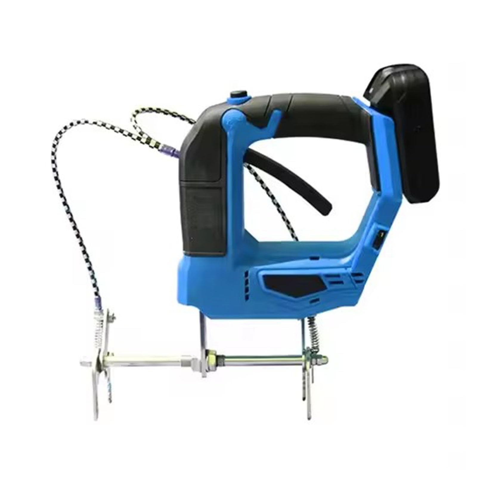 Electric Bee Shaker for Bee Remover, Cordless Beehive Frame Shaking Machine with Anti Slip Handle, Rechargeable Handheld Bee Remover, 4 Gear Speed Adjustable, Beekeeping Supplies for Shake Bee,Blue