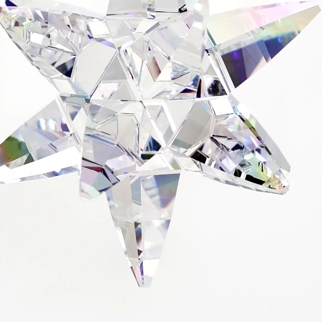 Amazon.com: SWAROVSKI Shimmer Star Ornament, Medium, Multicolored