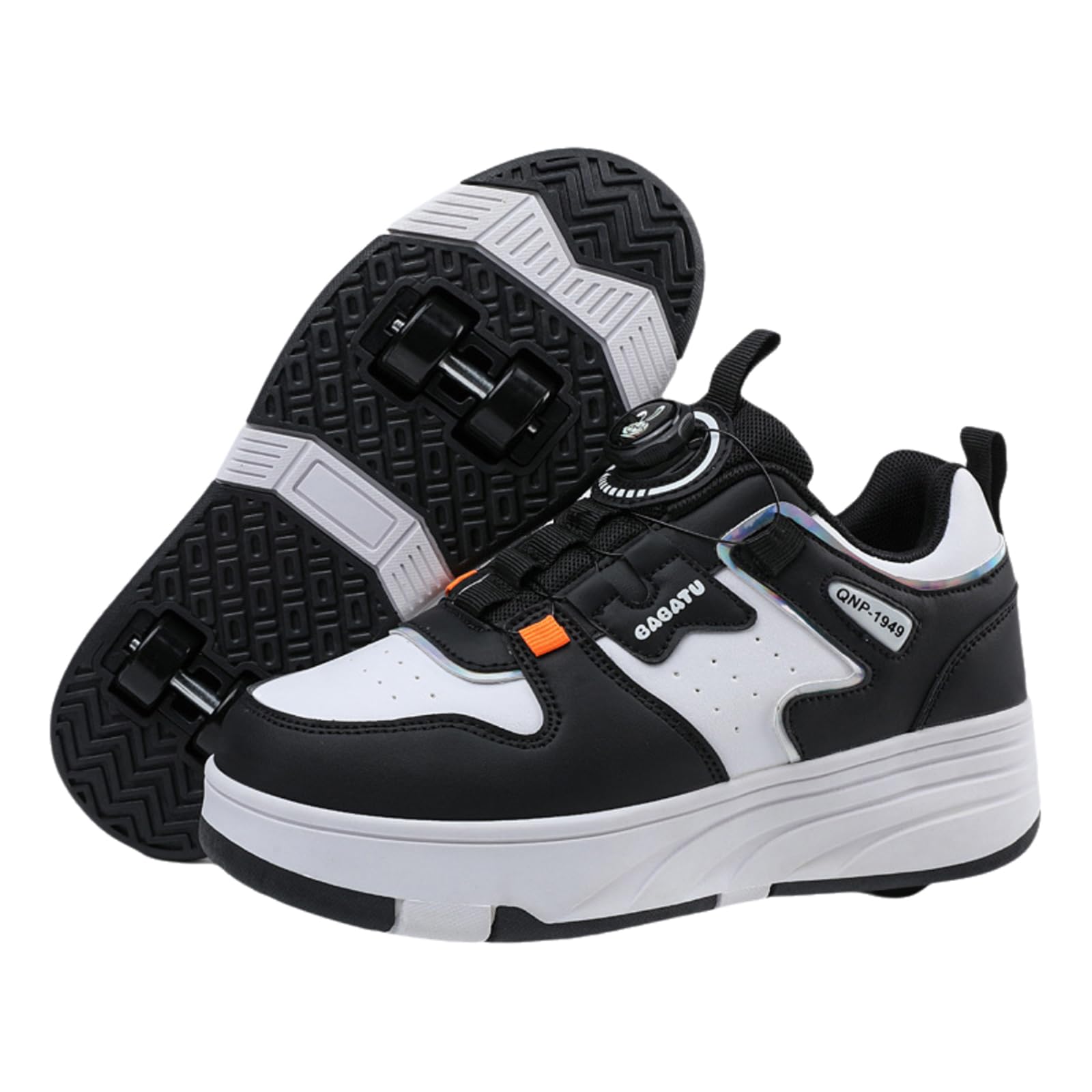 Zapatos con Ruedas Unisex NiñOs,Zapatillas Deportivas Skate RetráCtiles,Zapatillas con Ruedas NiñO,DiseñO Dos En Uno,Adecuado para Clubes,Fiestas De CumpleañOs