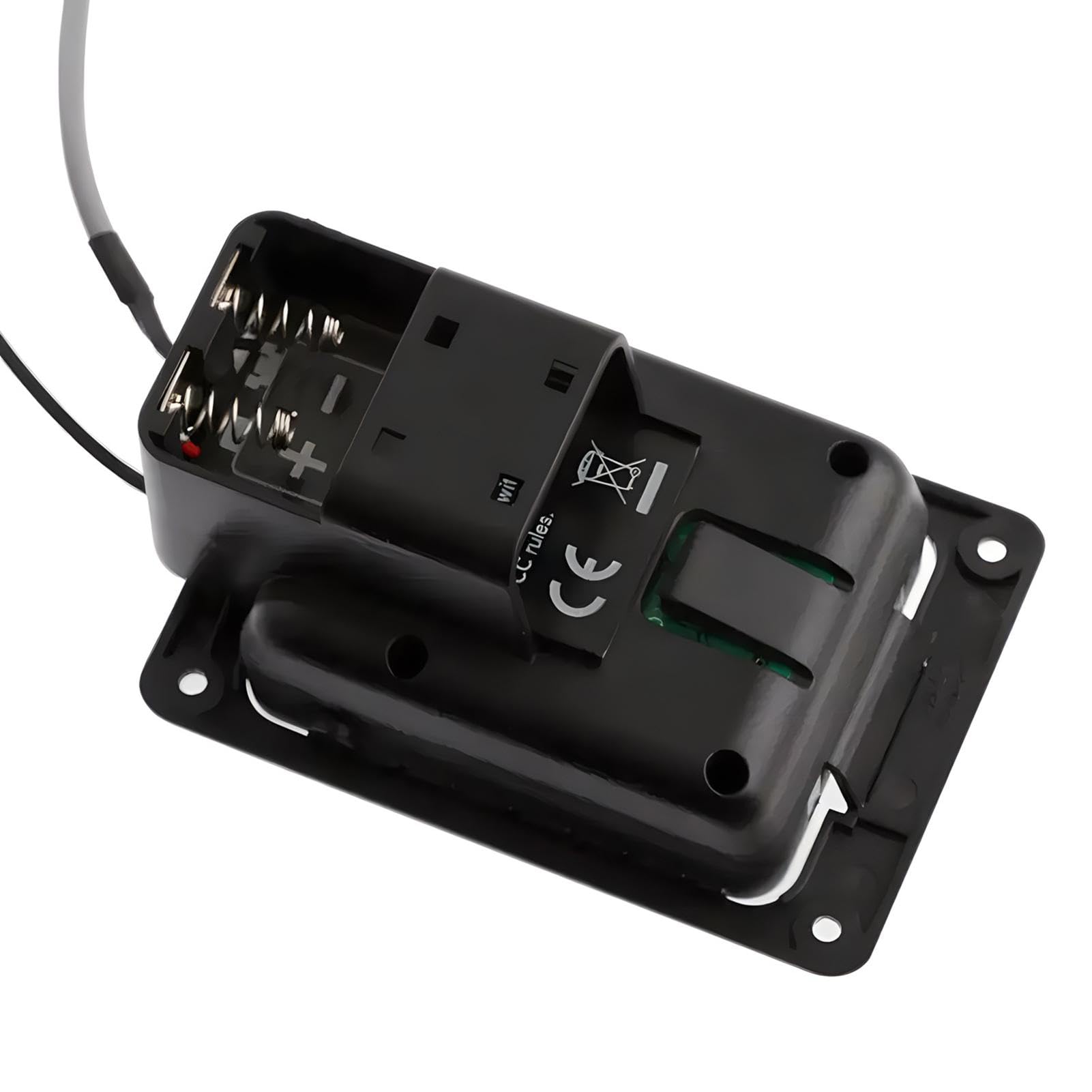 Pastilla de guitarra acústica, pastilla piezoeléctrica para guitarra clásica - Preamplificador acústico | Ecualizador de preamplificador de guitarra, transductor eléctrico acústico, indicador de bate