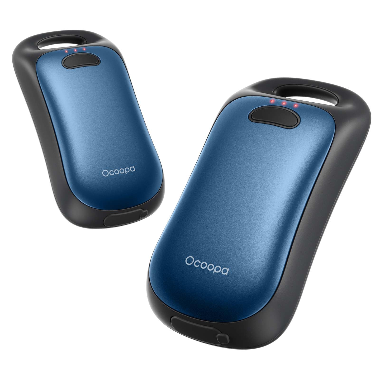 OCOOPA Scaldamani ricaricabili 2 pezzi magnetici,IP45 resistenti all'acqua, scaldamani elettrici 6000 mAh, calore 18 ore, riscaldatore tascabile portatile, regali per esterni, golf, campeggio, Urban