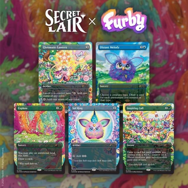 Magic the Gathering Secret Lair x Furby: Doo-ay NOO-lah​​ (Foil)