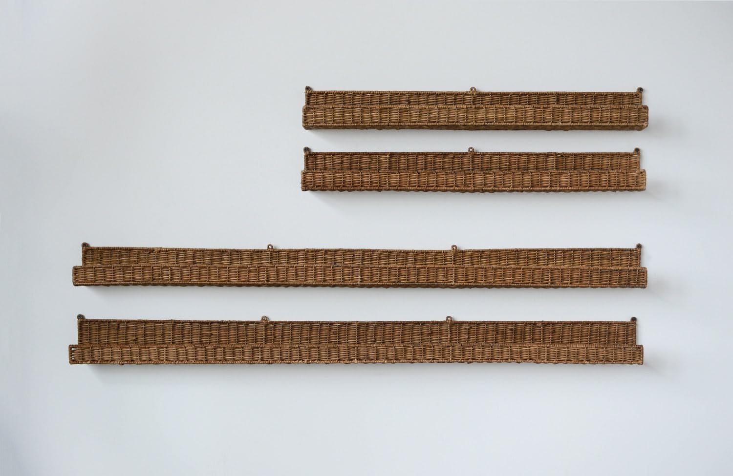 Amazon.com: Creative Co-Op Handwoven Rattan Wall Shelf : Home