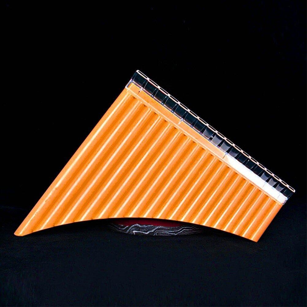 Wudaizhi 18 Tuyaux Flûte Pan en Option, Pan Flute C Key avec Carton De Transport pour Enfants pour Les Adultes Débutants.