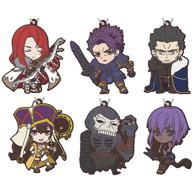 Amazon.co.jp: 劇場版 Fate Grand Order ラバーマスコット 02 6種