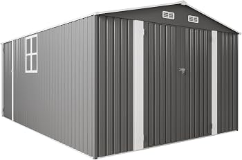 Amazon.com : Vigo huseeo 10x14x6.7FT Outdoor Storage Shed