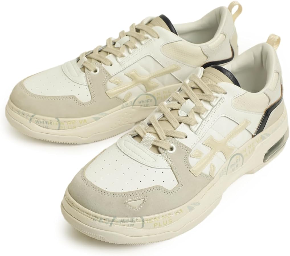 silkybx.817プレミアータ silkybx.817プレミアータ Basket Clay Sneakers – Unisex Leather and