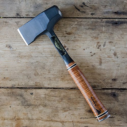 Estwing Special Edition Fireside Friend Axe - 14" Wood Splitting Maul With Forged Steel Construction & Genuine Leather Grip - Eff4Se #TOP4
