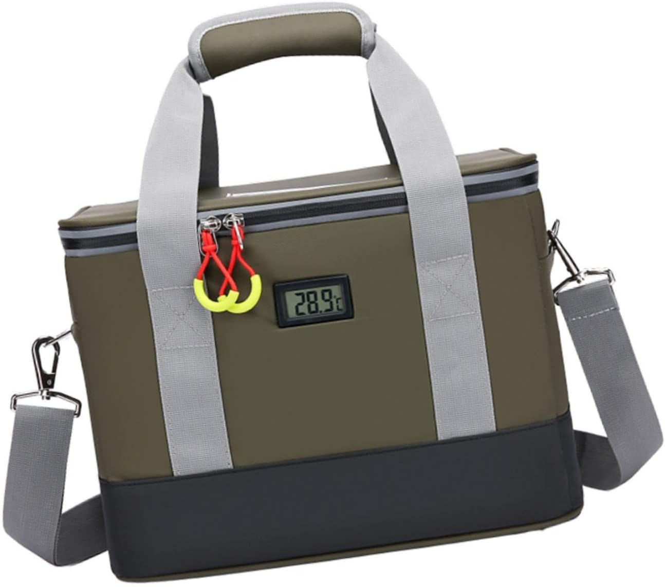 predolo Empty First Aid Bag First Aid Pouch Carrying Case Large Capacity Organizer Storage Emergency Bag for Outdoor Workplace Travel, Green