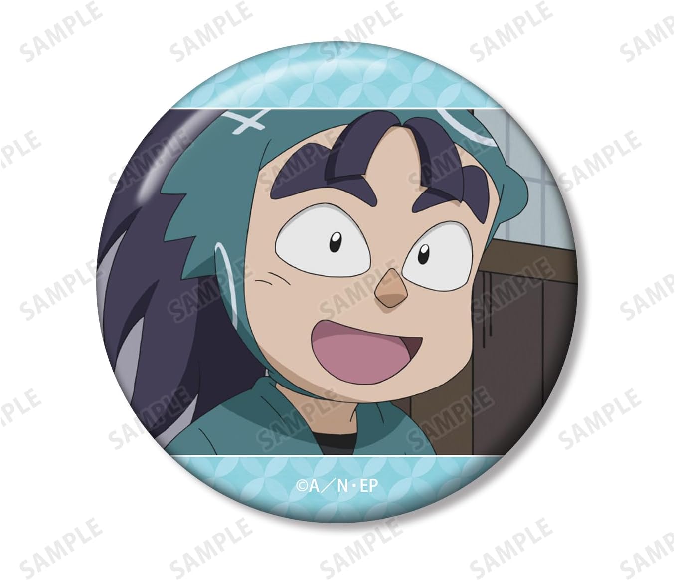 Ninjama Rantaro Ima Fukuhiko Shiro Scene Photo Tin Badge Set of 2