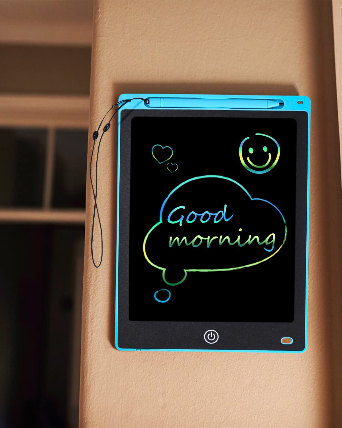 2 piezas Tableta de Escritura LCD para Niños, 10 Pulgadas Tablero de Dibujo LCD Tableta Gráfica con Lápiz, Pantalla Colorida Borrable Reutilizable Juguete Educativo para Niñas Niños de 3+ Años - 5