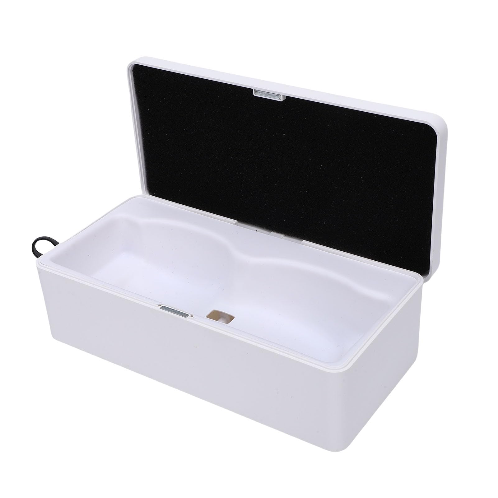 Yctze Estuche de Carga para Gafas Inteligentes, Estación de Carga Portátil, Cargador de Chip Protector con Indicador LED, Ideal para Gafas Inteligentes de Menos de 55 Mm
